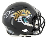 Jaguars Trevor Lawrence Authentic Signed Speed Mini Helmet W/ Case Fanatics