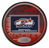 Rangers Mark Richter Authentic Signed Official USA Hockey Puck Steiner