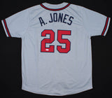 Andruw Jones Signed Atlanta Braves Jersey (JSA COA) 10xGold Glove Award Winner