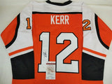 Tim Kerr Signed Philadelphia Flyers Jersey (JSA COA) Record 4 / 50+ Goal Seasons