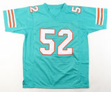 Raekwon McMillan Signed Miami Dolphins Jersey (Beckett COA) Ex-Ohio State L.B.