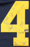 2023 Michigan Wolverines Team-Signed Air Jordan Jersey by (20) See List Top Tier