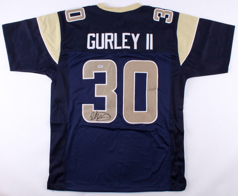 Todd Gurley Signed Los Angeles Rams Jersey (PSA COA) Pro Bowl Running Back