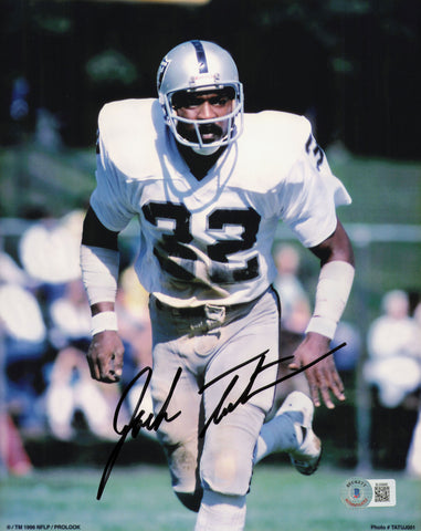 Jack Tatum Autographed Signed 8x10 Photo Oakland Raiders Beckett BAS QR #BL93995