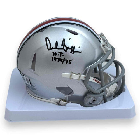 Archie Griffin Autographed Signed Ohio State Buckeyes Mini Helmet - Beckett