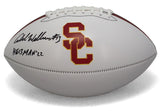 CALEB WILLIAMS Autographed "HEI3MAN '22" USC Trojans Baden Football FANATICS