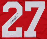 Irving Fryar Signed Nebraska Cornhuskers Jersey (JSA COA) Patriots Wide Receiver