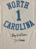 Roy Williams Autographed North Carolina Tar Heels UNC Signed Jordan Jersey JSA