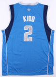 Jason Kidd Signed Dallas Mavericks Addidas Jersey (JSA) #2 Overall Pk 1994 Draft