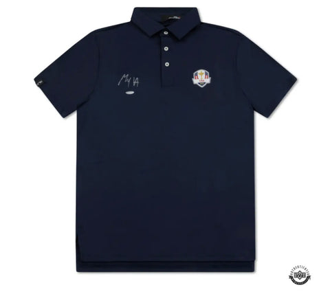 Max Homa Autographed Ralph Lauren 2023 Ryder Cup USA Tuesday Polo UDA