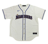 Ken Griffey Jr. Signed Seattle Mariners Nike Cream MLB Jersey