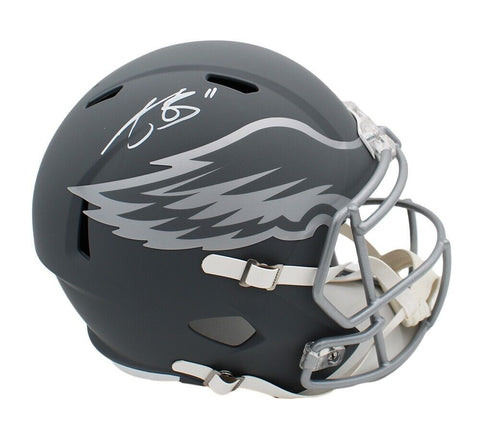 AJ Brown Signed Philadelphia Eagles Speed Full Size Slate NFL Helmet