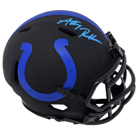 Anthony Richardson Indianapolis Colts Signed Eclipse Mini Helmet Fanatics