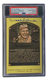 Brooks Robinson Signed 4x6 Baltimore Orioles HOF Plaque Card PSA/DNA 85025722