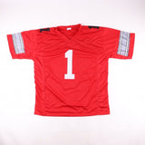 Urban Meyer Signed Ohio State Buckeyes Jersey (JSA) Coach 2014 National Champs