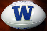 BISHOP SANKEY AUTOGRAPHED SIGNED LOGO FOOTBALL WASHINGTON GO DAWGS! MCS 73082