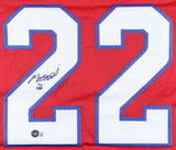 Matt Breida Signed Buffalo Bills Jersey (Beckett Hologram) Running Back -ex 49er