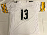 James Washington Signed White Steelers Jersey (JSA COA) 2018 2nd Rd Pick WR