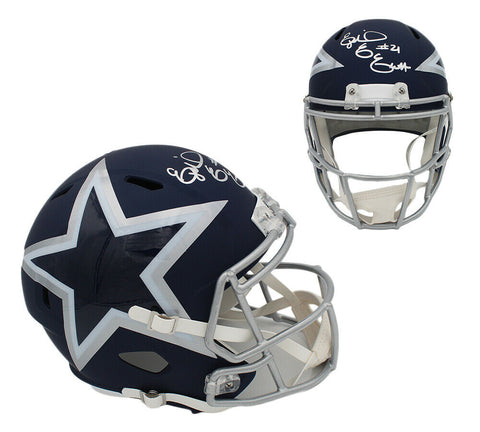 Ezekiel Elliott Signed Dallas Cowboys Speed Full Size AMP NFL Helmet