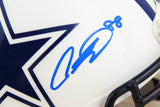 CeeDee Lamb Signed Dallas Cowboys F/S Flat White Authentic Helmet- Fanatics Auth