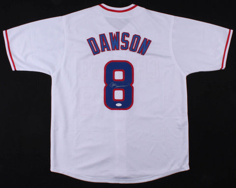 Andre Dawson Signed Cubs Jersey (JSA COA) 8xAll-Star (1981-1983, 1987-1991)