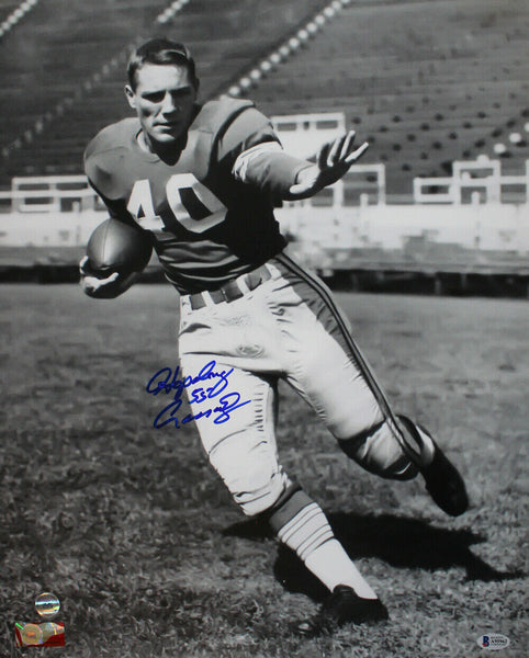 Hopalong Cassady Autographed/Signed Ohio State Buckeyes 16x20 Photo BAS 23919