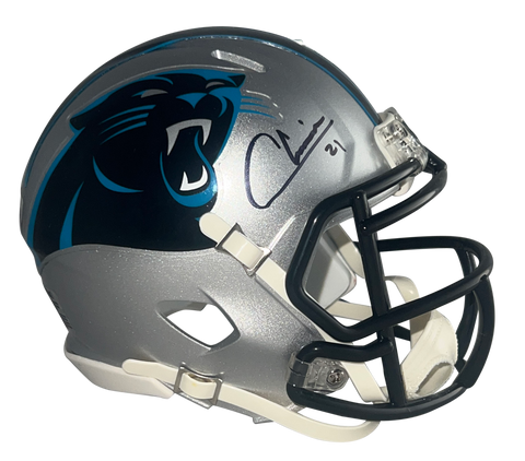 JEREMY CHINN AUTOGRAPHED CAROLINA PANTHERS SPEED MINI HELMET BECKETT