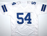 Randy White Autographed White Pro Style Jersey - Beckett W Hologram *Silver