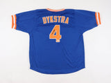 Lenny Dykstra Signed New York Mets Pullover Jersey (JSA COA) 86 Lead Off Hitter