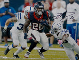 Lamar Miller Autographed Houston Texans 16x20 vs Colts Photo- JSA W Auth