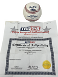 J.R Richard Autographed Houston Astros Official MLB Baseball TriStar