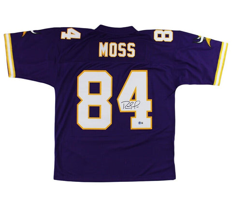 Randy Moss Signed Minnesota Vikings Mitchell & Ness Legacy Purple NFL Jersey