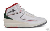 Michael Jordan Autographed Nike Air Jordan 2 'Italy' 2023 Shoes UDA LE 23