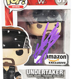 UNDERTAKER AUTOGRAPHED FUNKO POP VINYL FIGURINE AMZN EXCLUSIVE JSA 228112