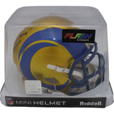 Dick Vermeil Autographed Saint Louis Rams Mini Helmet HOF Beckett 46742