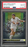 2024 Topps Chrome Tennis #1 Novak Djokovic PSA 10 GEM MINT