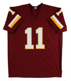 Mark Rypien Signed Washington Redskins Jersey Inscribed "SB XXVI MVP" (Beckett)