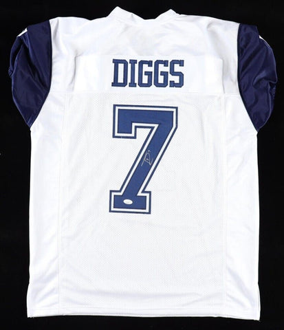 Trevon Diggs Signed Dallas Cowboys Pro Cut Jersey (JSA COA) 2020 2nd Round Pk DB