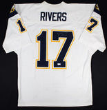 Phillip Rivers Signed Los Angeles Chargers Jersey (Beckett COA) 8xPro Bowl Q.B.