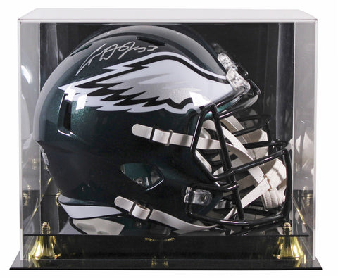 Eagles Cooper DeJean Signed SB LIX Champs Full Size Speed Rep Helmet W/ Case FAN