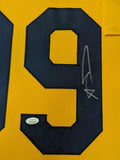 FRAMED LOS ANGELES RAMS AARON DONALD AUTOGRAPHED SIGNED JERSEY JSA COA