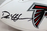 Deion Sanders Autographed Atlanta Falcons Logo Football-Beckett W Hologram