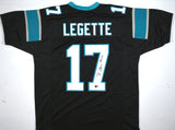 Xavier Legette Autographed Black Pro Style Jersey - Beckett W Hologram *Black