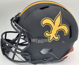 DREW BREES AUTOGRAPHED SAINTS ECLIPSE FULL SIZE AUTHENTIC HELMET BECKETT 197042