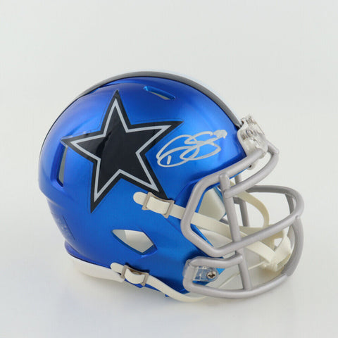 Dalton Schultz Signed Dallas Cowboys Flash Alternate Speed Mini Helmet (JSA COA)