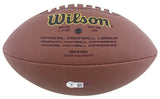 Buccaneers John Lynch Signed Wilson Super Grip Football w/ Case BAS Witnessed