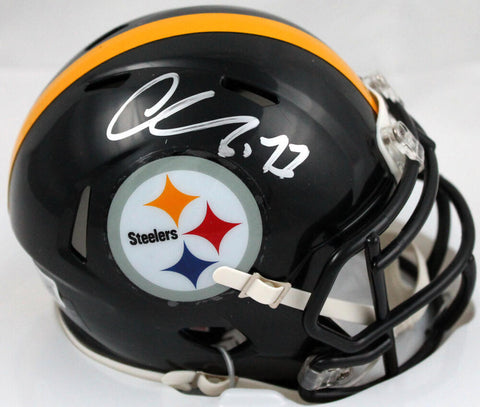 Chase Claypool Autographed Pittsburgh Steelers Speed Mini Helmet-Beckett W Holo