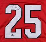 Zaven Collins Signed Cardinals Jersey (Beckett Holo) Arizona 1st Rnd Pck 2021