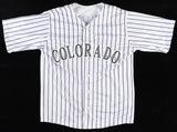 Vinny Castilla Signed Colorado Rockies Jersey (JSA) 8xAll Star /10xGold Glover