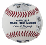 Rangers Max Scherzer Authentic Signed Robert Manfred Oml Baseball BAS #BM01551